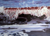 Red Wave #1, 8" x 11",     SOLD